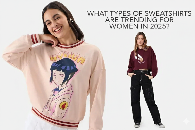 Read more about the article What Types of Sweatshirts Are Trending for Women in 2025?